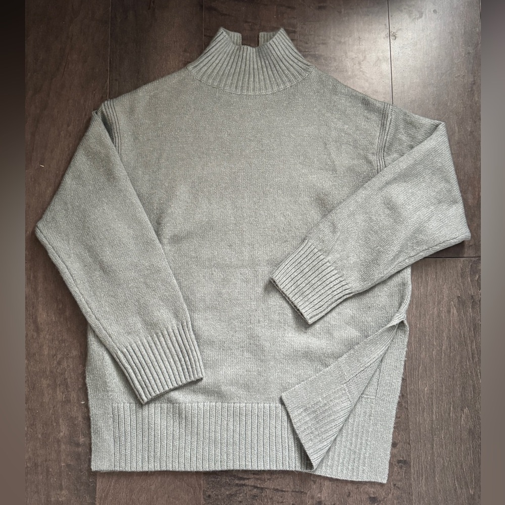 Sage Green Tunic Sweater